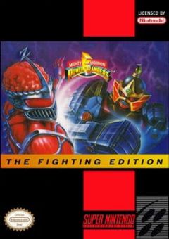 Cover Mighty Morphin Power Rangers: The Fighting Edition