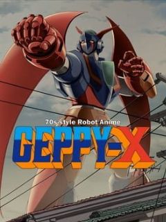 Cover 70s-style Robot Anime Geppy-X
