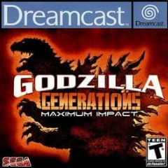 Cover Godzilla Generations Maxium Impact